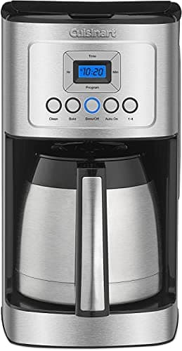 Cuisinart 不锈钢 咖啡机,12-杯 保温,Silver