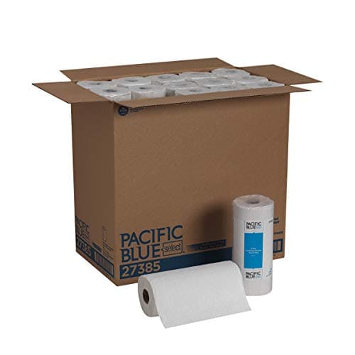 Georgia-Pacific 蓝色 Select 2-层 Perforated 纸 毛巾 卷,27385,85 床单 每 卷,30 卷 每 盒