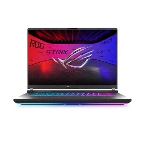 ASUS ROG Strix G16 (2025) 游戏 笔记本电脑,16 FHD+16:10 165Hz/3ms 显示屏,NVIDIA GeForce RTX 5060 笔记本电脑 GPU,Intel Core i7 Processor 14650HX,16GB DDR5,1TB Gen 4 SSD,Wi-Fi 7,Windows 11 家居