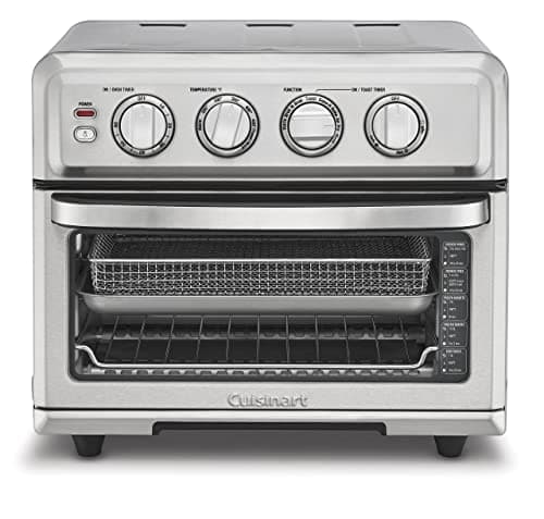 Cuisinart 空气炸锅+Convection 烤箱,8-1 烤箱 带 Bake,Grill,Broil&保暖 Options,不锈钢,TOA-70