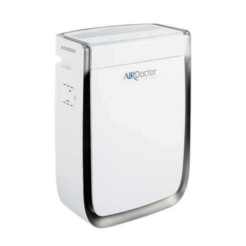 AIRDOCTOR 3500 空气净化器 适用于 家居 和大号 房间 高达 1274 sq. ft. 2x/hour | UltraHEPA,Carbon,VOC 滤芯 和空气 质量 Sensor. Captures Particles 100x Smaller Than HEPA (AirDoctor 3500)